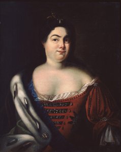 Portret van keizerin Catharina I, begin 18e eeuw