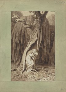 Dryade. Idyllen Serie, ca. 1820 door Johann Heinrich Wilhelm Tischbein