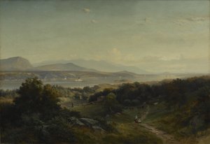 Landschap, Hyde Park, New York, 1859