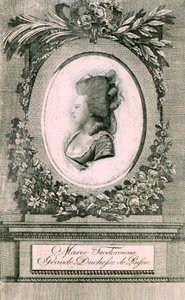Portret van Groothertogin Maria Feodorovna Sophie Dorothea van Württemberg 1759-1828, 1781