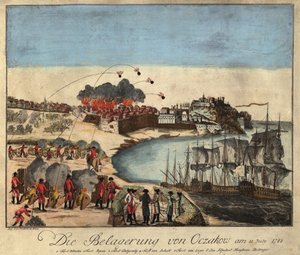 Het beleg van de vesting Ochakov in december 1788, 1788