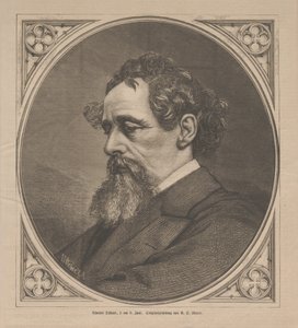 Portret van Charles Dickens, 1870