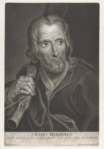 S. Judas Thaddaeus door Johann Jacobus Haid