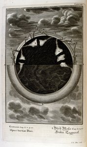 Het scheppingsverhaal van Genesis is de scheppingsmythe van zowel het jodendom als het christendom. De derde dag van de schepping: De zeeën worden geschapen