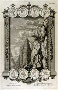 Zeus gesymboliseerd als een adelaar