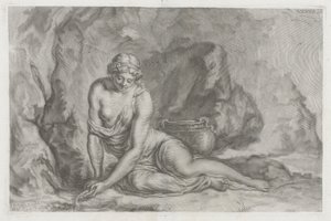 Venus door Johann Jakob Thourneysen, after Joachim von Sandrart I, after the Antique