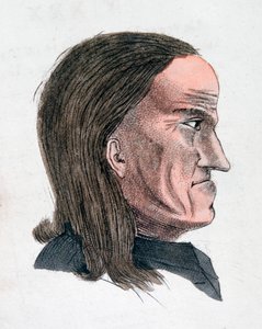 De gelaatstrekken van een melancholisch persoon