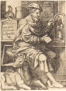 Sint Lucas door Johann Ladenspelder