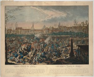 Slag der Naties door Johann Lorenz Rugendas