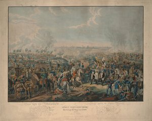 Na de Slag bij de Volkeren: Prins Schwarzenberg brengt nieuws van de overwinning op 18 oktober 1813