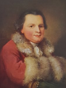 Duits: Portret van Beat Ludwig Walthard, uitgever.