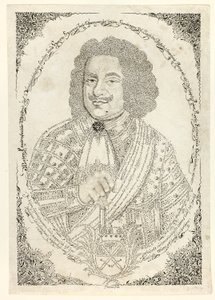 Johann Georg III, keurvorst van Saksen door Johann Michael Puchler