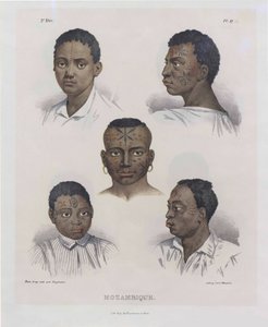 Mozambikanen. Uit Malerische Reise in Brasilien, 1830-1835
