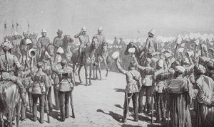 Australische Contingent vertrekt uit Suakin door Johann Nepomuk (after) Schonberg
