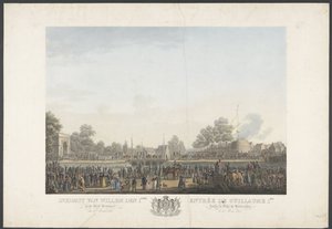 Inkomst van Willem den 1sten in de Stad Brussel den 30sten Maart 1815