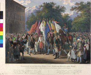 Erfelijke hulde in Tirol 1816