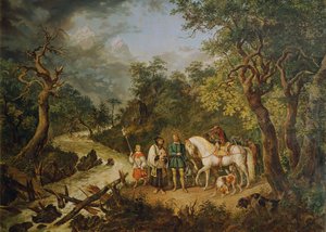 Rudolf van Habsburg en de priester