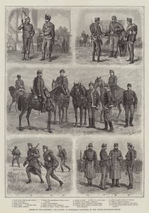 Legers van het continent, de Honved, of Hongaarse Landwehr, van het Oostenrijks-Hongaarse Rijk