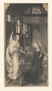 Annunciatie door Johann Nepomuk Strixner