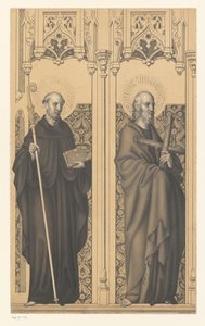 Heilige Benedictus en Filippus door Johann Nepomuk Strixner