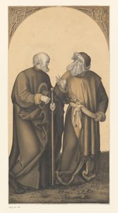 Heilige Jozef en Joachim door Johann Nepomuk Strixner
