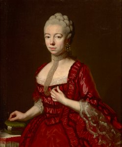 Portret van barones Sophia Katharina von Brukenthal, geboren von Klockner