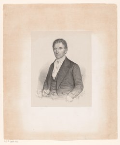 Portret van jonkheer Hugo van Beresteyn door Johann Peter Berghaus