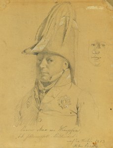 Baron Max von Wimpfen door Johann Peter Krafft