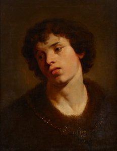 Portret van een jonge man door Johann Peter Krafft