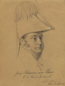 Graaf Johann von Paar door Johann Peter Krafft