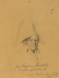 Graaf Joseph van Radetzky door Johann Peter Krafft
