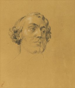 Portretstudie door Johann Peter Krafft