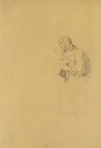 Studie van een discipel door Johann Peter Krafft