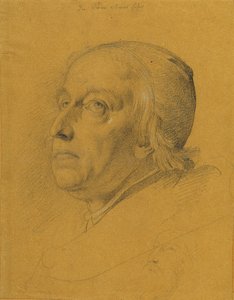 Studie voor "Manfreds Stervensuur" door Johann Peter Krafft