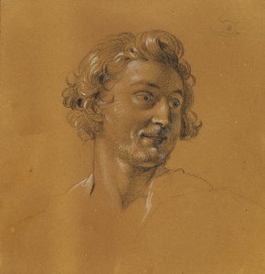 Studie voor "Rüdiger en Angelika" door Johann Peter Krafft