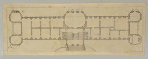Studie voor het Bovenste Belvedere