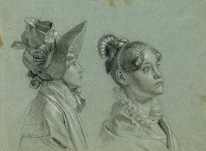 Twee vrouwelijke studies voor 