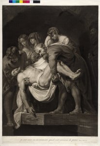 Begrafenis van Christus door Johann Peter Pichler