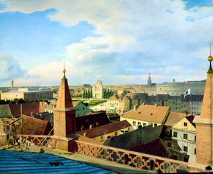 Berlijn, midden 19e eeuw door Johann Philipp Eduard Gartner