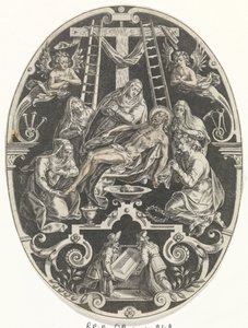 Bewening van Christus door Johann Sadeler (I)