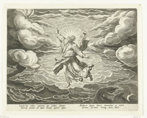 Schepping van de lucht en het water