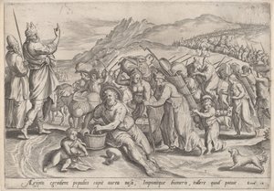 De Exodus uit Egypte, ca. 1585