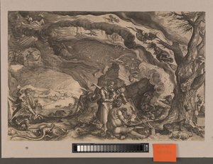 Venus en Amor door Johann Salomon Wahl
