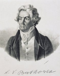 Portret van Ludwig van Beethoven