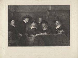 De Staalmeesters door Johann Wilhelm Kaiser (I)