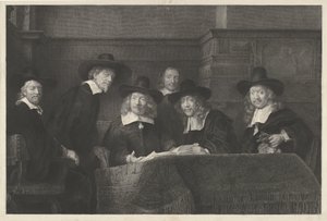 De Staalmeesters door Johann Wilhelm Kaiser (I)