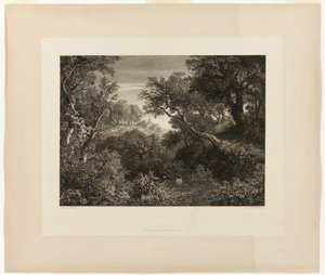 Het grote Duitse landschap door Johann Wilhelm Schirmer