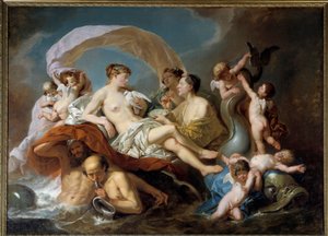 De triomf van Venus door Johann Zoffany