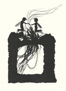 Johanna Beckmann silhouet door Johanna Beckmann