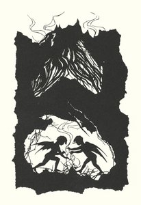 Johanna Beckmann silhouet door Johanna Beckmann